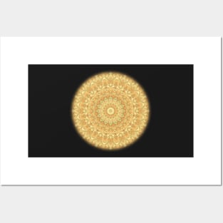 Organic Mandala Pattern Posters and Art